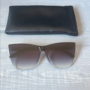 Quay Australia Gradient Black Sunglasses
